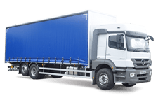 26 Tonne Curtain Side Truck hire vehicle