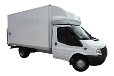 Ford Luton Box Tail Lift hire vehicle